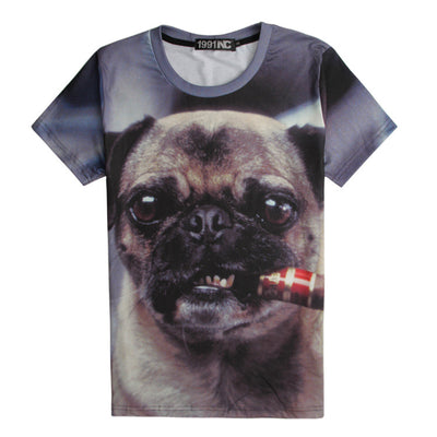 Playera Shar Pei 3D con Efecto Humo - Image 8