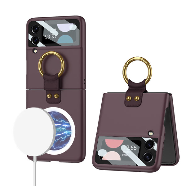 Funda Protectora con Cargador Inalámbrico y Anillo Plegable - Image 6