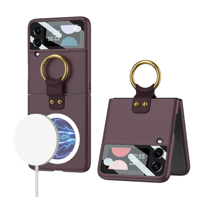 Funda Protectora con Cargador Inalámbrico y Anillo Plegable - Image 6