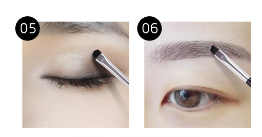 Set de 6 Brochas de Maquillaje Doble Cabezal - Herramientas Profesionales de Belleza - Image 9