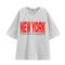 Playera Estampada Cuello Redondo Manga Corta