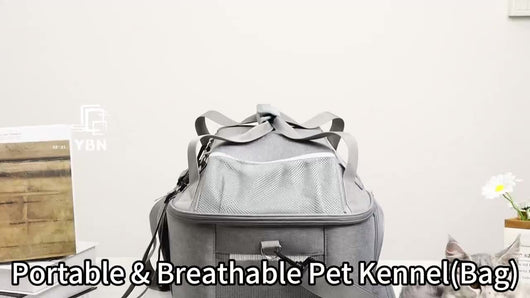 Mochila Transportadora Respirable para Perros y Gatos - Bolsa de Viaje Portátil - Image 10