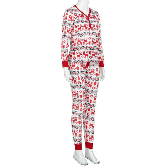 Conjunto Navideño Estampado para Padres e Hijos