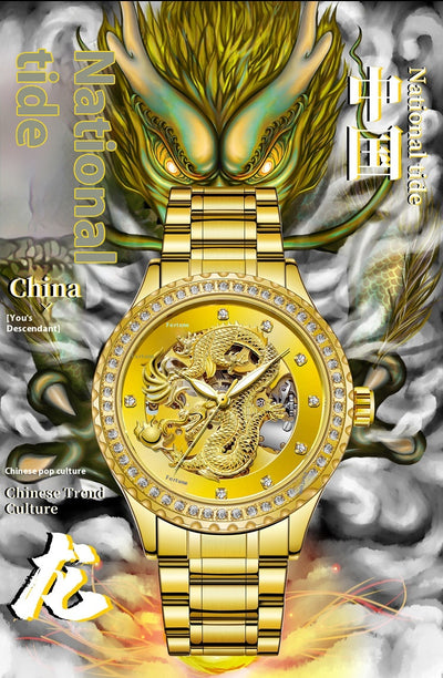 Reloj Automático Mecánico Resistente al Agua para Hombre - Image 11