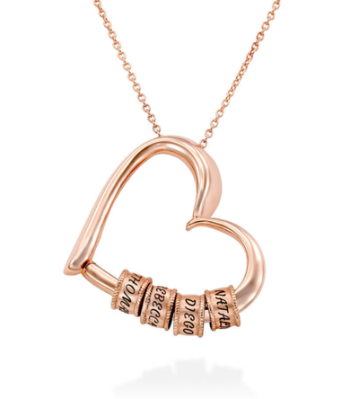 Collar Corazón Personalizado con Nombre - Regalo Perfecto para Mamá - Image 24