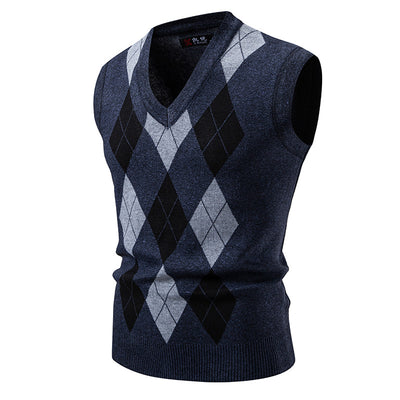 Suéter Pullover Cuadros Casual para Hombre - Image 9