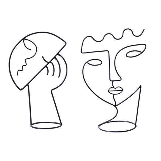 Adornos de Arte Facial en Hierro Forjado - Artesanía Vintage - Image 9