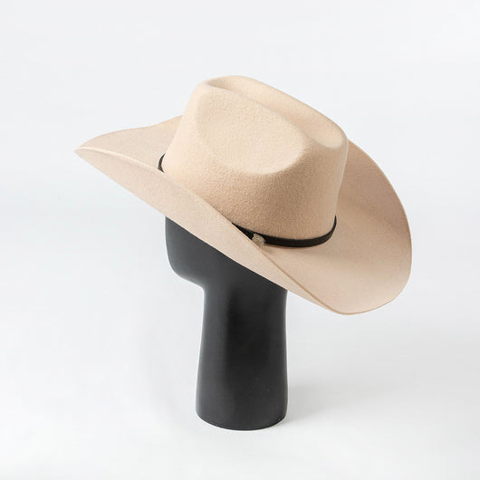 Sombrero Vaquero de Ala Ancha con Hebilla y Lana Pura - Image 34