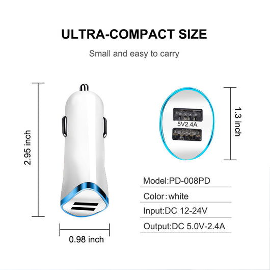 Cargador de Auto Dual USB de Alta Velocidad - Image 10