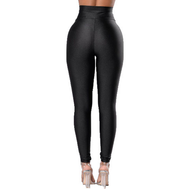 Pantalones de Cintura Alta con Elástico Reforzado