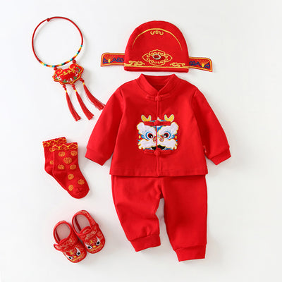Conjunto de Celebración para Niños de Un Año - Primavera y Otoño