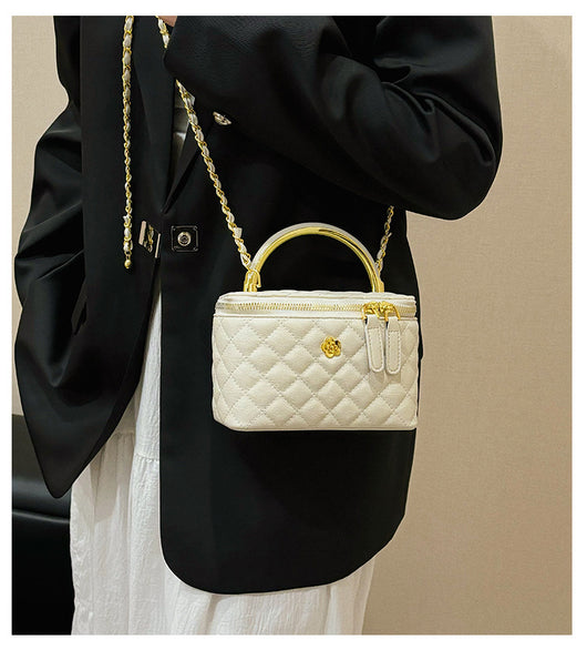 Bolso Mensajero de Moda Rhombus Chain para Mujer - Image 12