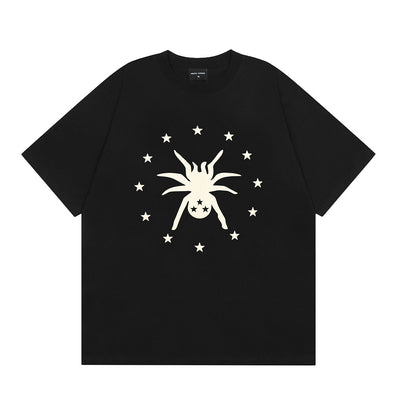 Camiseta Estampado Araña de Manga Corta para Hombre - Image 20