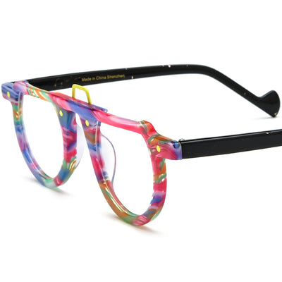 Gafas Redondas Vintage para Hombre y Mujer - Image 9