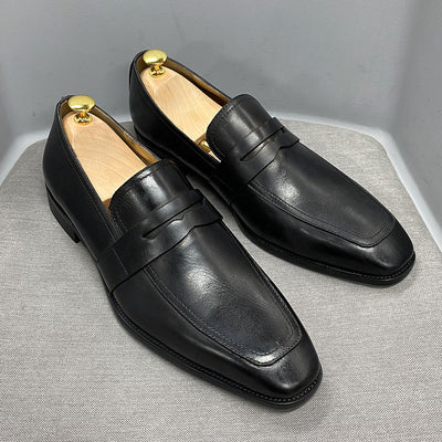 Mocasines de Cuero Italiano Clásico para Negocios - Image 4