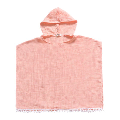 Capa Infantil Unisex de Colores Sólidos con Capucha - Estilo Europeo - Image 7