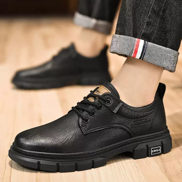 Zapatos de Cuero Ejecutivos para Hombre - Primavera y Otoño
