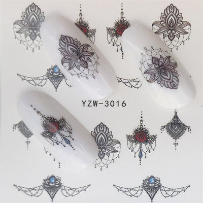 Calcomanías de Uñas Mariposas y Flores - Diseño Acuarela Premium - Image 11