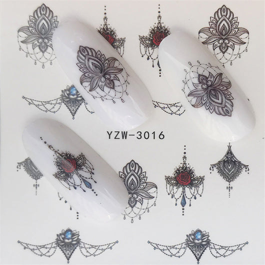 Calcomanías de Uñas Mariposas y Flores - Diseño Acuarela Premium - Image 11