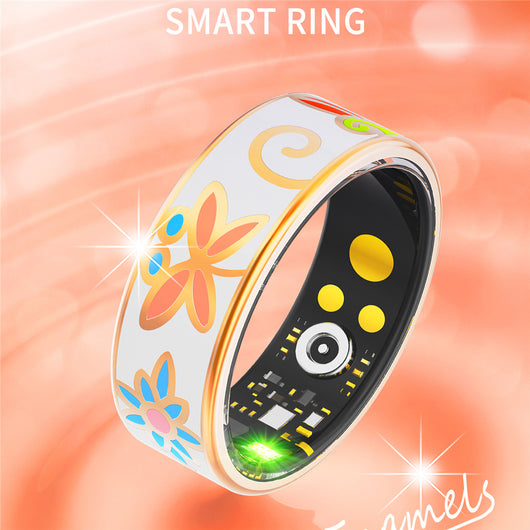 Anillo Inteligente de Acero Inoxidable con Patrón de Dragón Luminoso - Image 4