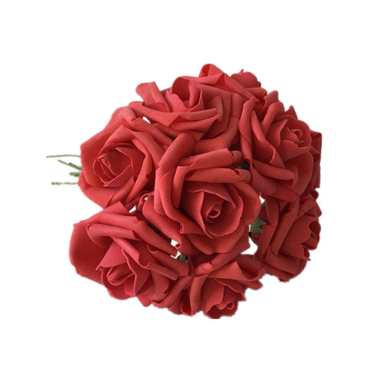 Ramo de 10 Rosas Artificiales PE Premium - Image 6