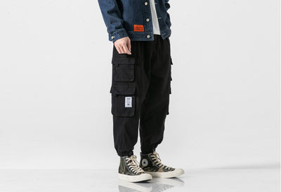 Pantalones Militares Tapered de Algodón Japonés para Hombre - Image 15