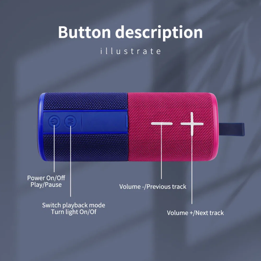 Parlante Bluetooth 2 en 1 Magnético Cyboris S18 - Estéreo Inalámbrico Divisible 20W - Image 3