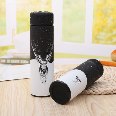 Taza Térmica de Acero Inoxidable Diseño Ciervo Starlight - Regalo Perfecto - Image 4