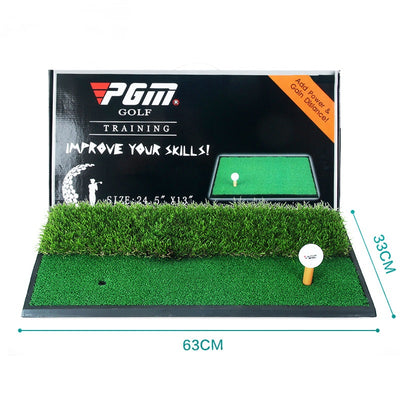 Tapete de Práctica de Golf con Césped Artificial para Conducción, Golpeo y Chip