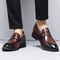 Zapatos de Cuero Premium con Alzada Invisible para Hombre - Elegancia y Confianza