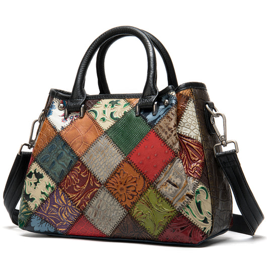 Bolso de Hombro Personalizado con Costura Artesanal - Image 4