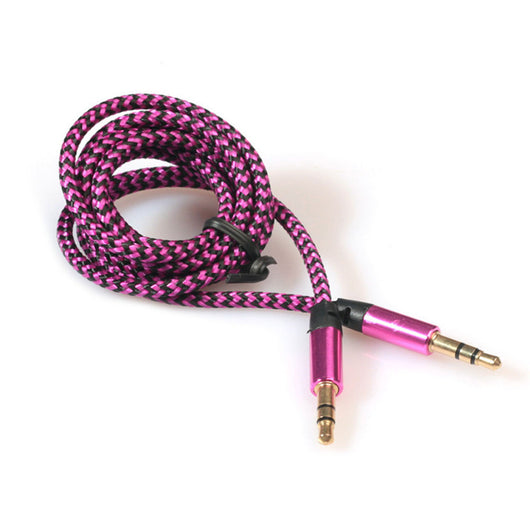 Cable de Audio 3.5mm con Funda Metálica y Trenzado Reforzado - Image 3