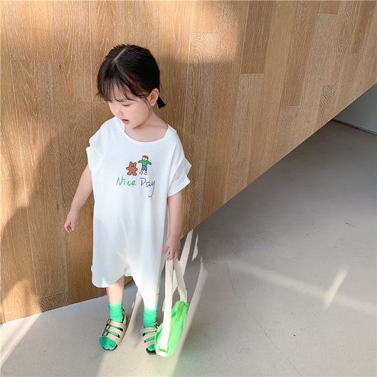 Playera Holgada de Manga Corta para Niños - Cómoda y Versátil - Image 13