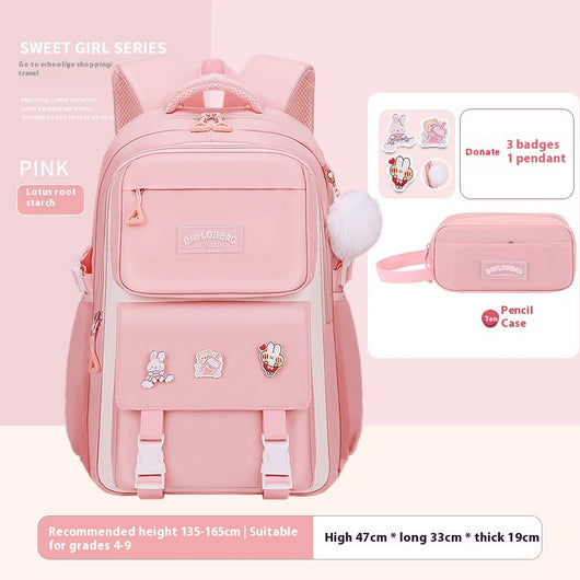 Mochila Escolar de Gran Capacidad Ergonómica para Niños - Image 14
