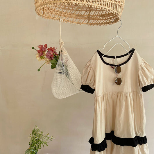 Vestido de Verano Niña Bloques de Color en Algodón - Image 11