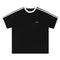 Playera Raglan a Rayas para Hombre - Estilo Urbano Minimalista