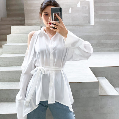 Blusa Blanca de Diseño Exclusivo para Mujer - Image 5