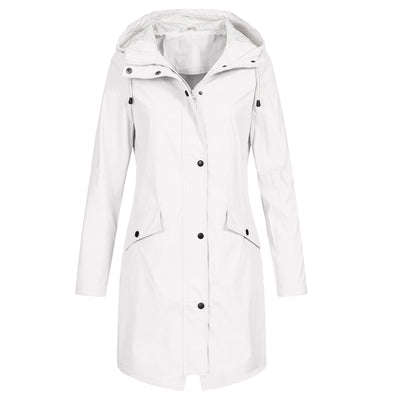 Chaqueta Cortaviento Deportiva Mujer Largo Medio - Image 7