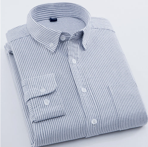 Camisa Manga Larga Estampada para Hombre - Image 12