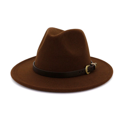 Sombrero Clásico de Lana Británica para Mujer con Ala Ancha - Image 33