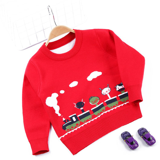 Suéter Doble de Lana para Niño - Abrigo de Invierno Premium