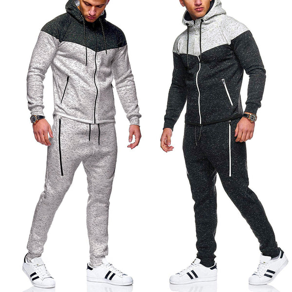 Suéter Deportivo Patchwork para Hombre - Comodidad y Estilo