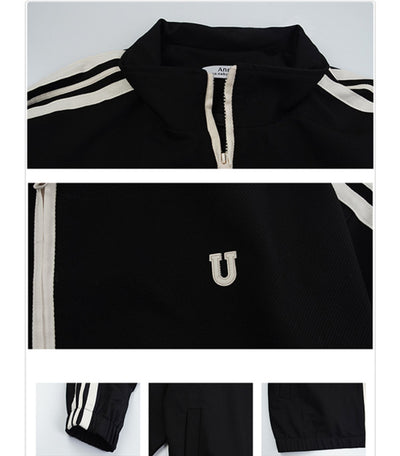 Conjunto de Dos Piezas: Cardigan Liso y Pantalón Casual para Hombre - Image 12
