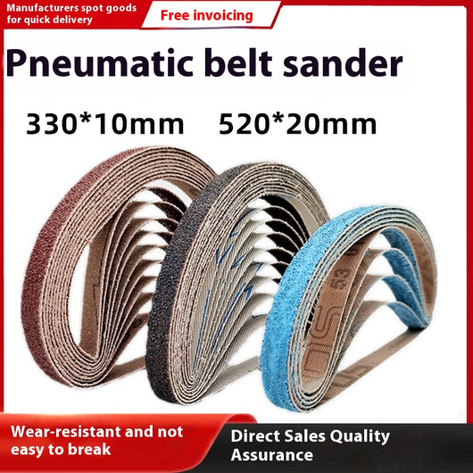 Lijadora Neumática de Banda 10x330mm para Pulido de Metales - Image 37