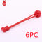 Red 6 Pieces