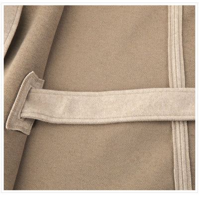 Capa Abrigo de Lana Gruesa con Cordones - Image 21