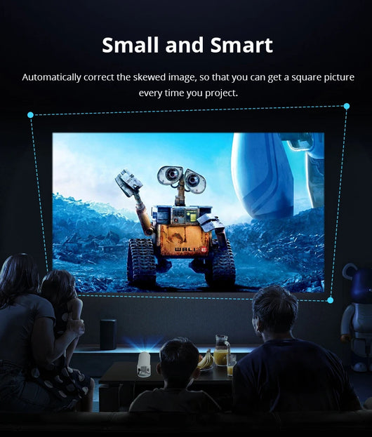 Pantalla de Proyección Inteligente Hy300 HD con Montaje Automático - Image 9