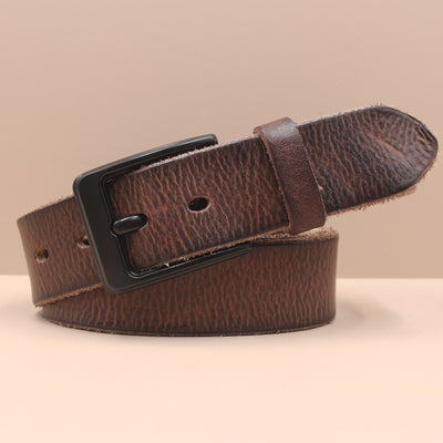 Cinturón de Cuero Premium Estilo Coreano con Hebilla de Perno para Hombre - Image 26