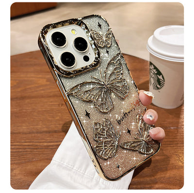 Funda Mariposa Glitter Brillo Antiimpacto - Image 14