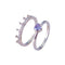 Anillo de Plata Estilo Europeo Amor Creativo - Regalo Perfecto para Bodas y Cumpleaños